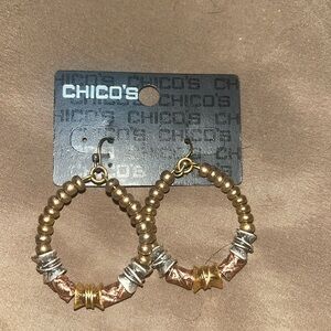 New designer earrings from Chicos